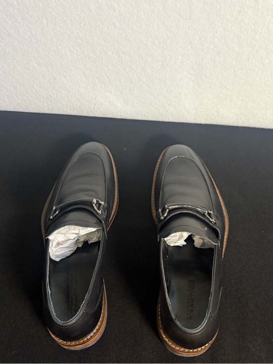 Kenneth Cole Reaction Men\'s Black Brown Slip On Loafers 8.5 M Dress Shoes #S0001 main image 9